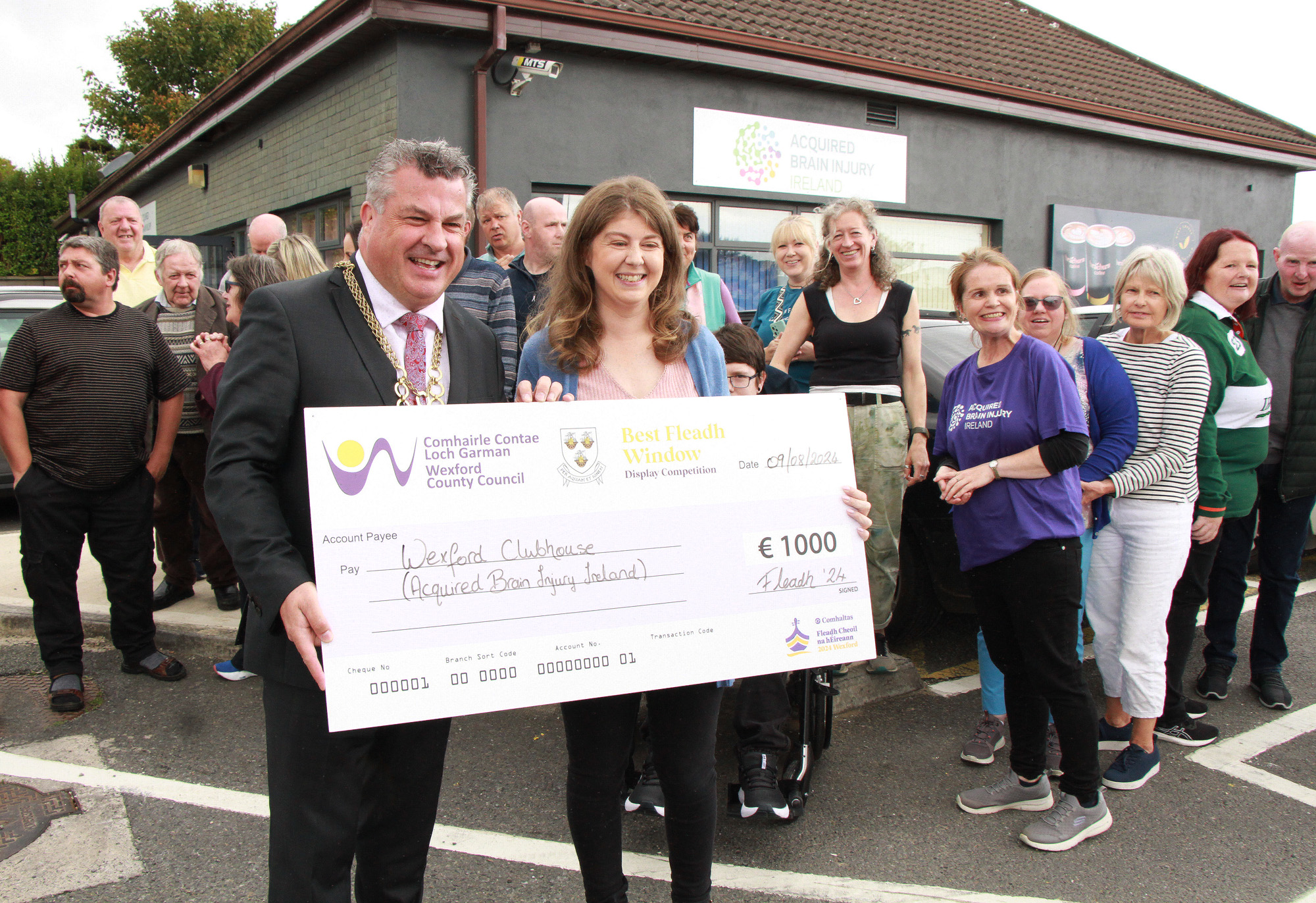 Mayor at Wexford Clubhouse Sept 2024 2